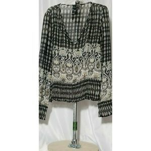 Guess Long Sleeve Women Blouse Size Small